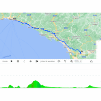 Giro d'Italia 2024, stage 5: interactive map