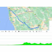 Giro d'Italia 2024, stage 6: interactive map