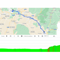 Giro d'Italia 2024, stage 7: interactive map