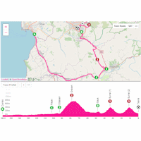 Giro d'Italia 2025, stage 1: interactive map