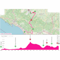 Giro d'Italia 2025, stage 11: interactive map