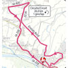 Giro d'Italia 2025, stage 12: circuit route - source: www.giroditalia.it