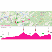 Giro d'Italia 2025, stage 17: interactive map