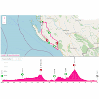 Giro d'Italia 2025, stage 3: interactive map