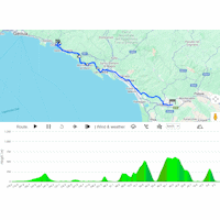 Giro d'Italia 2026, stage 11: interactive map