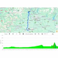 Giro d'Italia 2026, stage 13: interactive map