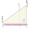 Giro d'Italia 2026, stage 14: finish climb, profile - source: www.giroditalia.it