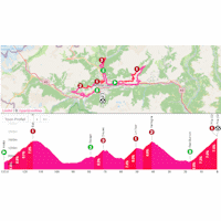 Giro d'Italia 2026, stage 14: interactive map