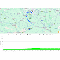 Giro d'Italia 2026, stage 15: interactive map