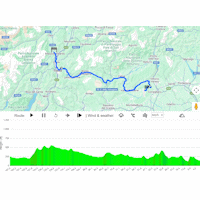 Giro d'Italia 2026, stage 18: interactive map