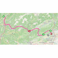 Giro d'Italia 2026, stage 18: route