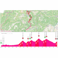 Giro d'Italia 2026, stage 19: interactive map