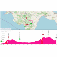 Giro d'Italia 2026, stage 5: interactive map