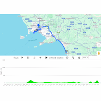 Giro d'Italia 2026, stage 6: interactive map