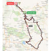 Giro Rosa 2019: route 3rd stage - source: girorosaiccrea.it
