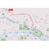 La Course 2016: Map of the Champs Élysees