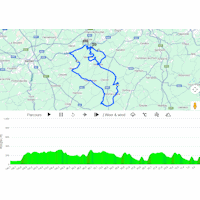 La Fleche Wallonne Femmes 2025: interactive map