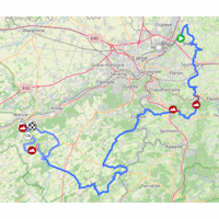 La Fleche Wallonne 2026: route