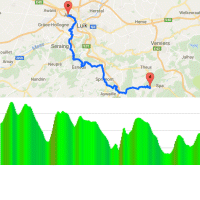 Liège–Bastogne–Liège 2017: Route and profile final 48 km