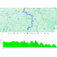 Liège–Bastogne–Liège Femmes 2025: interactive map