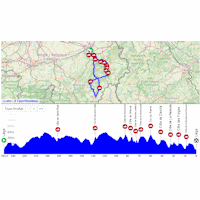 Liège–Bastogne–Liège 2025: interactive map