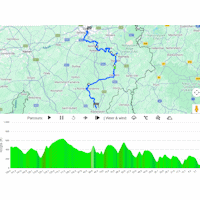 Liège–Bastogne–Liège Femmes 2026: interactive map