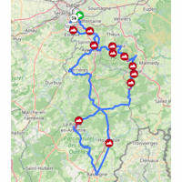 Liège–Bastogne–Liège 2026: route