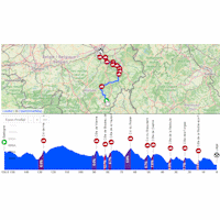 Liège–Bastogne–Liège Femmes 2026: interactive map