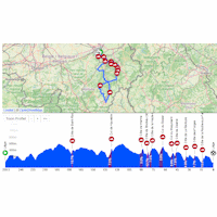 Liège–Bastogne–Liège 2026: interactive map