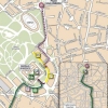 Map of Milan - The start of Milan - San Remo 2015