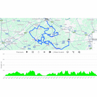 Omloop het Nieuwsblad 2025: interactive map