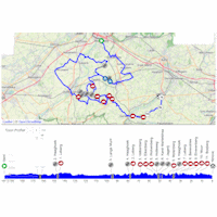 Omloop het Nieuwsblad 2025: interactive map