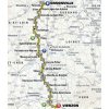 Paris - Nice 2018: Route 2nd stage - source: letour.fr