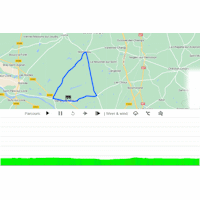 Paris - Nice 2023, stage 3: interactive map