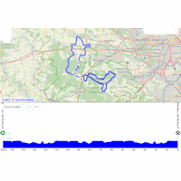 Paris - Nice 2025, stage 1: interactive map