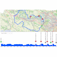 Paris - Nice 2026, stage 1: interactive map