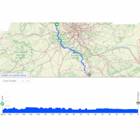 Paris - Nice 2026, stage 2: interactive map