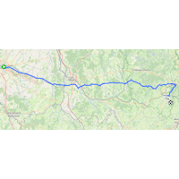 Paris - Nice 2026, stage 4: route
