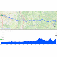 Paris - Nice 2026, stage 4: interactive map