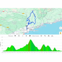 Paris - Nice 2026, stage 8: interactive map