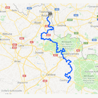 Paris - Roubaix 2019: last 165 kms, part with cobbles