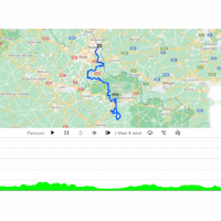 Paris - Roubaix Femmes 2024: interactive map