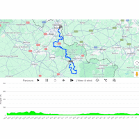 Paris - Roubaix Femmes 2026: interactive map