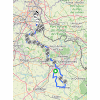 Paris - Roubaix Femmes 2026: route (clickable)