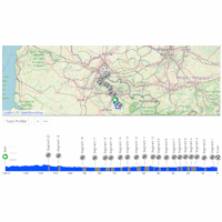 Paris - Roubaix 2026: interactive map