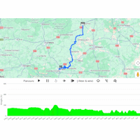 Paris-Tours 2026: interactive weather map