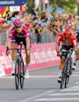 Arnaud Demare - Giro 2022: Close sprint win Démare, López stays in pink