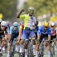 Biniam Girmay - Tour de France 2024: Girmay powers to triumph, Pogacar still in yellow