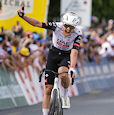 Jay Vine - Tour de Romandie 2025: Vine wins with late attack, Baudin retains GC lead