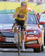 Jonas Vingegaard Tour - Tour de France 2022: Yellow jersey Vingegaard wins in Hautacam